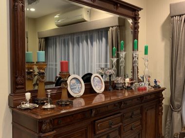 House for sale, luxury house, Laddarom Elegance, Kaset Nawamin, The owner takes good care of the house.