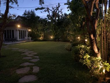 House for sale, luxury house, Laddarom Elegance, Kaset Nawamin, The owner takes good care of the house.