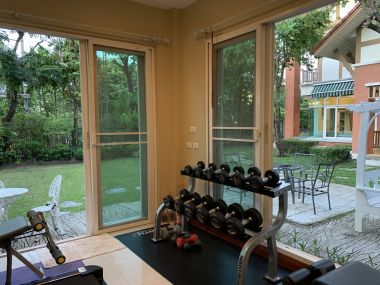 House for sale, luxury house, Laddarom Elegance, Kaset Nawamin, The owner takes good care of the house.