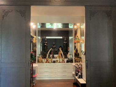 House for sale, luxury house, Laddarom Elegance, Kaset Nawamin, The owner takes good care of the house.