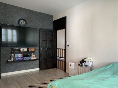 House for sale, luxury house, Laddarom Elegance, Kaset Nawamin, The owner takes good care of the house.