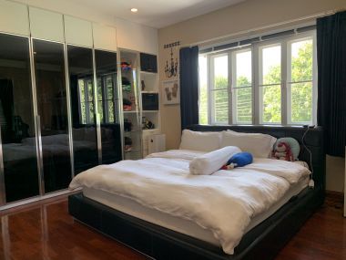 House for sale, luxury house, Laddarom Elegance, Kaset Nawamin, The owner takes good care of the house.