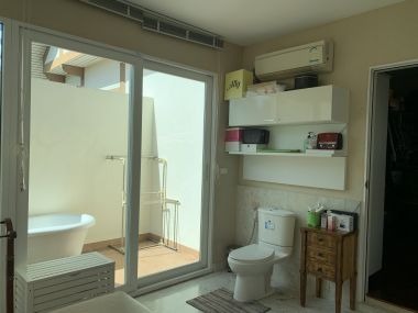 House for sale, luxury house, Laddarom Elegance, Kaset Nawamin, The owner takes good care of the house.