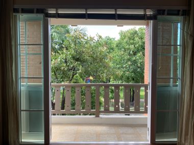 House for sale, luxury house, Laddarom Elegance, Kaset Nawamin, The owner takes good care of the house.