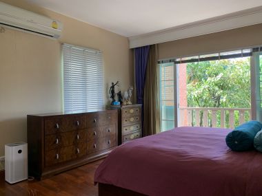 House for sale, luxury house, Laddarom Elegance, Kaset Nawamin, The owner takes good care of the house.