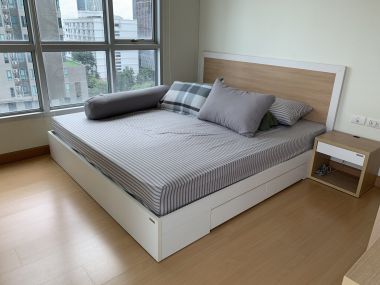 ให้เช่า!!! Life @ Ratchada - Huay Kwang 2 ห้องนอน มีอ่างอาบน้ำ 65ตรม ใกล้ MRT ห้วยขวาง เพียง 25, 000บาท/เดือน เฟอร์นิเจอร์ครบพร้อมเข้าอยู่ (ราคาต่อรองได้)