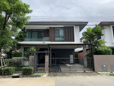 ** ขายด่วน/ปล่อยเช่า! ** บ้านเดี่ยว 2 ชั้น หมู่บ้านมัณฑนา อ่อนนุช-วงแหวน 4 เพียง 50,000 บาท/เดือน ขาย 8,170,000 บาท รวมทุกอย่างแล้ว ติดถนนกาญจนาภิเษก เนื้อที่ 60.6ตารางวา 165 ตารางเมตร 3 ห้องนอน 3 ห้องน้ำ มีคนทำสวน ฉีดปลวก เฟอร์นิเจอร์ครบพร้อมเข้าอยู่