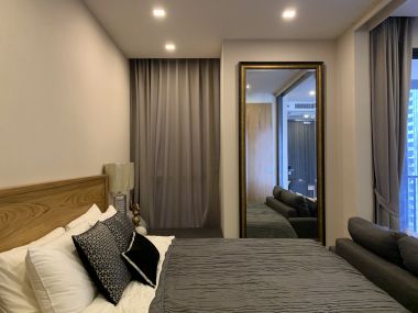 คอนโดให้เช่า ASHTON ASOKE ในราคาเพียง 32,000บาท/เดือน 1 ห้องนอน 1 ห้องน้ำ 35ตรม. ติดรถไฟฟ้า MRT สุขุมวิท เฟอร์นิเจอร์ครบพร้อมเข้าอยู่