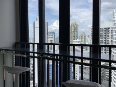 คอนโดให้เช่า ASHTON ASOKE ในราคาเพียง 38,000บาท/เดือน 1 ห้องนอน 1 ห้องน้ำ 37ตรม. ติดรถไฟฟ้า MRT สุขุมวิท เฟอร์นิเจอร์ครบพร้อมเข้าอยู่