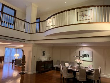 For rent at Las Colinas Penthouse 4 Bedroom 6 Bathroom 1 working room, 1 made room 320,000THB/month Fully furnished (can negotiate)