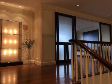 For rent at Las Colinas Penthouse 4 Bedroom 6 Bathroom 1 working room, 1 made room 320,000THB/month Fully furnished (can negotiate)