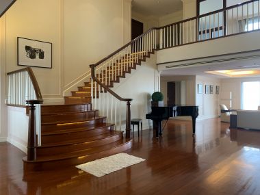 For rent at Las Colinas Penthouse 4 Bedroom 6 Bathroom 1 working room, 1 made room 320,000THB/month Fully furnished (can negotiate)