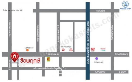 บ้านเดี่ยว ม.ชัยพฤกษ์ เพชรเกษม81 บนทำเล ใกล้ The Mall บางแค และ เชื่อมสู่ ถ.พุทธมณฑลสาย4 เพียง 5 นาที