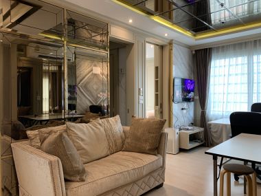 ** Hot Deal! ** For Sale at Rhythm Asoke 2 Type 2 bed 2 bath size 44 Sq.m 8,1000,000 THB Fully furnished PROP000453