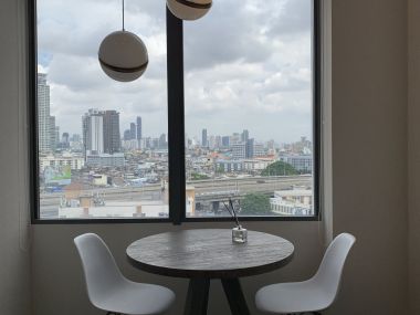 คอนโดให้เช่า Ramada Plaza Residence Sukhumvit 48 เพียง 22,000บาท/เดือน Duplex 1 ห้องนอน ขนาด 45ตรม. เฟอร์นิเจอร์ครบพร้อมเข้าอยู่