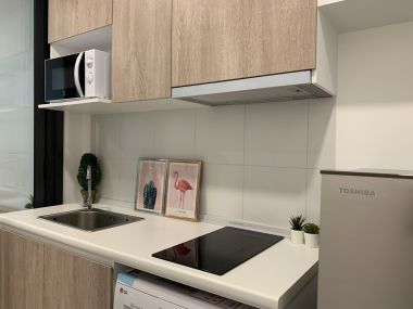 Denim จตุจักร (มีเครื่องซักผ้า) มีคลิปห้องจริงให้ชม