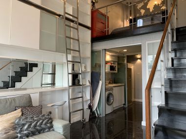 For rent at ASHTON MORPH 38 Type Duplex 1 Bedroom 35, 000THB/month Fully furnished