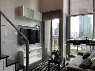 For rent at ASHTON MORPH 38 Type Duplex 1 Bedroom 35, 000THB/month Fully furnished