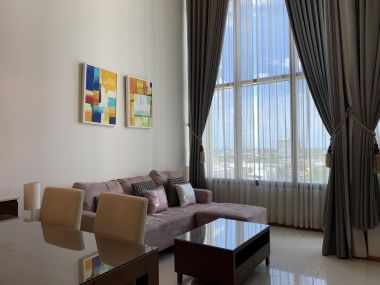 Special price!!! for rent! at The Emporio Place Duplex 1 Bedroom 1 Bathroom  42,000 THB/month Fully furnished