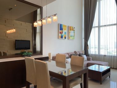 Special price!!! for rent! at The Emporio Place Duplex 1 Bedroom 1 Bathroom  42,000 THB/month Fully furnished