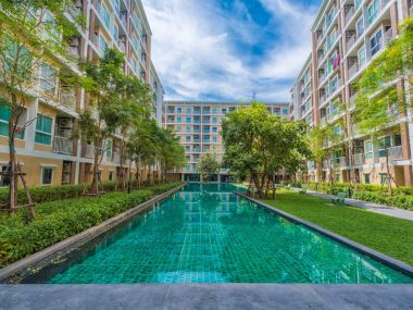 เช่าคอนโด we condo  เอกมัย-รามอินทรา 1 นอน 1 น้ำ 8,000 บ. การเดินทางสะดวกทุกทิศทาง (เช่าวันนี้ มีของแถมด้วย)