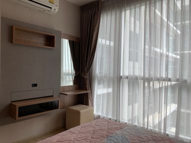 คอนโดให้เช่าริทึ่ม รัชดา-ห้วยขวาง เพียง 16,000บาท/เดือน 1 ห้องนอน 1 ห้องน้ำ 36 ตรม. ใกล้ MRT ห้วยขวาง เฟอร์นิเจอร์ครบพร้อมเข้าอยู่