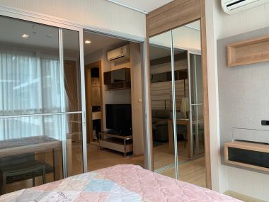 คอนโดให้เช่าริทึ่ม รัชดา-ห้วยขวาง เพียง 16,000บาท/เดือน 1 ห้องนอน 1 ห้องน้ำ 36 ตรม. ใกล้ MRT ห้วยขวาง เฟอร์นิเจอร์ครบพร้อมเข้าอยู่