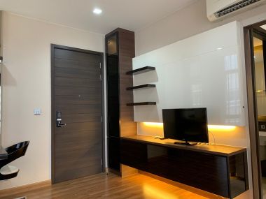 Hot Deal! Ivy Ampio ให้เช่าราคาพิเศษ เพียง 20,000บาท/เดือน สตูดิโอ 33 ตรม ใกล้ MRT ศูนย์วัฒนธรรมฯ ตกแต่งครบครบพร้อมเข้าอยู่