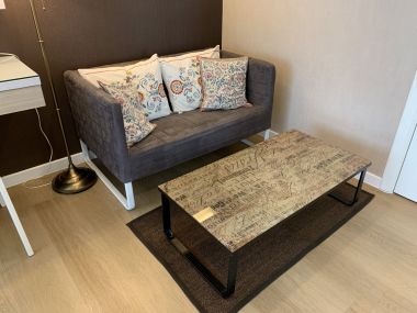 ปล่อยเช่า! ลุมพินี เพลส พระราม 4-กล้วยน้ำไท เพียง 14,000บาท/เดือน 1 ห้องนอน 1 ห้องน้ำ 28. 50 ตรม. ใกล้ BTS เอกมัย เฟอร์นิเจอร์ครบพร้อมเข้าอยู่