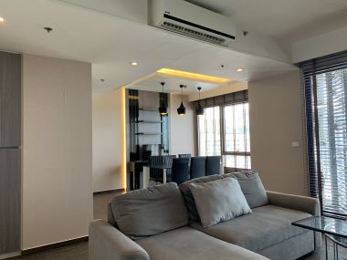 For rent at The Loft Ekkamai 2 Bedroom 2 Bathroom 75,000/month Fully furnished