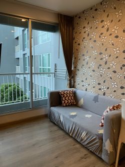 Condo Rhythm Sukhumvit 50 ขนาด35 ตรม ชั้น8 วิวสวน ปล่อยเช่า 18,000฿ต่อเดือนสัญญา1 ปี มัดจำ ล่วงหน้าหน้า 2 เดือน