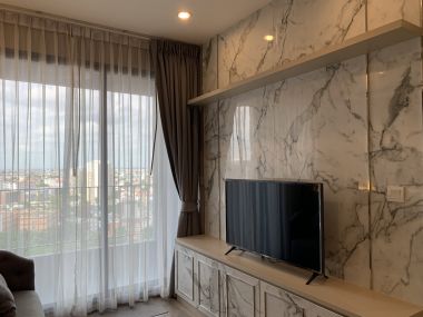 For rent at IDEO Mobi Sukhumvit 66 2 Bedroom 1 Bathroom 28,000THB/month Fully furnished