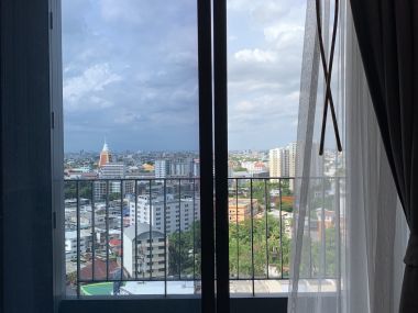 For rent at IDEO Mobi Sukhumvit 66 2 Bedroom 1 Bathroom 28,000THB/month Fully furnished