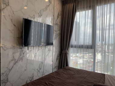 For rent at IDEO Mobi Sukhumvit 66 2 Bedroom 1 Bathroom 28,000THB/month Fully furnished