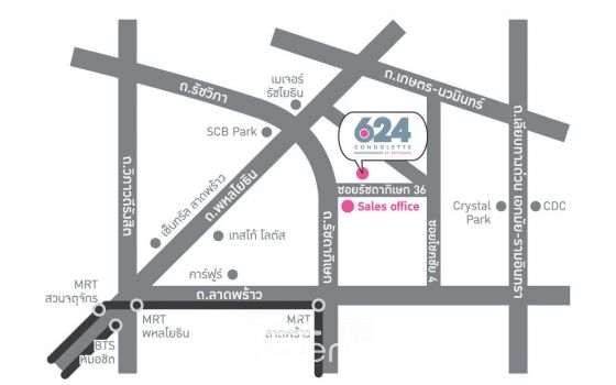 Condo for sale 624 CONDOLETTE RATCHADA 36 size 28 sqm. Near MRT Ladphrao