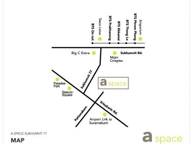 Condo for sale A Space Sukhumvit 77 1 bedroom 35 sqm. close BTS Onnut