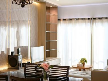 For rent at Noble Reveal 2 Bedroom 2 Bathroom size 86 sqm. 11th Floor 48,000/month Fully furnished