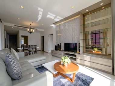 For rent at Noble Reveal 2 Bedroom 2 Bathroom size 86 sqm. 11th Floor 48,000/month Fully furnished