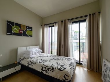 For rent at Noble Reveal 2 Bedroom 2 Bathroom size 86 sqm. 11th Floor 48,000/month Fully furnished