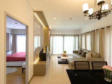 For rent at Noble Reveal 2 Bedroom 2 Bathroom size 86 sqm. 11th Floor 48,000/month Fully furnished