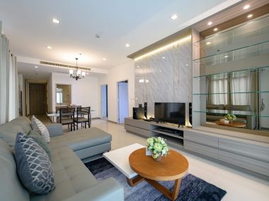 For rent at Noble Reveal 2 Bedroom 2 Bathroom size 86 sqm. 11th Floor 48,000/month Fully furnished