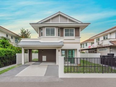 บ้านเดี่ยว ม.พฤกษ์ลดา1 บางใหญ่ ทำเลเดินทางสะดวก เชื่อมต่อถนนกาญจนาภิเษก ใกล้รถไฟฟ้าสายสีม่วง สถานีคลองบางไผ่ และ ทางด่วน กาญจนาภิเษก