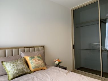 ให้เช่า  Quinn condo Sukhumvit 101 Size 35 Sqm ชั้น 12A วิว สระว่ายน้ำ 1 ห้องนอน 1 ห้องนั่งเล่น 1 ห้องน้ำ ราคาเพียง 25,000 บาท