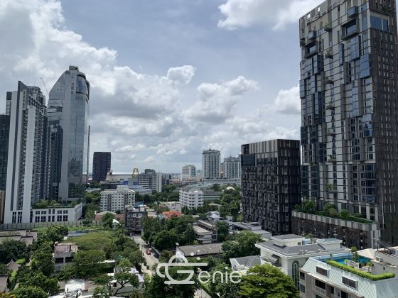 Well-designed one bedroom for rent with nice garden view at Rhythm Sukhumvit 36/38 (BTS Thonglor) by owner.