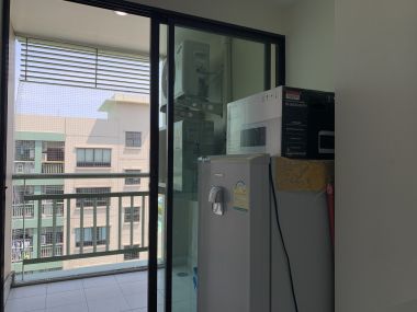 คอนโดให้เช่า Lumpini Place Ratchada - Thapra ขนาด 1 ห้องนอน 36 ตรม. ราคาเพียง 12,000 ใกล้ MRT ตลาดพลู เฟอร์นิเจอร์ครบพร้อมเข้าอยู่