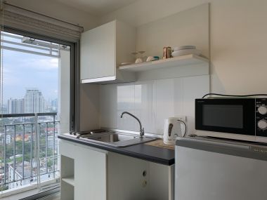 คอนโดให้เช่า Aspire Sukhumvit 48 ขนาด 1 ห้องนอน 26 ตรม. ใกล้ BTS พระโขนง เฟอร์นิเจอร์ครบพร้อมเข้าอยู่