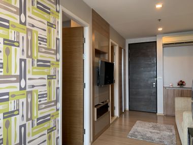 ให้เช่า!!! Rhythm Sukhumvit 50 1 ห้องนอน 35ตรม ใกล้ BTS อ่อนนุช เพียง 23,000บาท/เดือน เฟอร์นิเจอร์ครบพร้อมเข้าอยู่ (ราคาต่อรองได้)