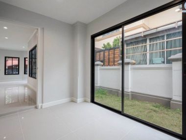 บ้านเดี่ยว ม.ภัสสร7 รัตนาธิเบศร์ ใกล้รถไฟฟ้า สถานีบางพลู