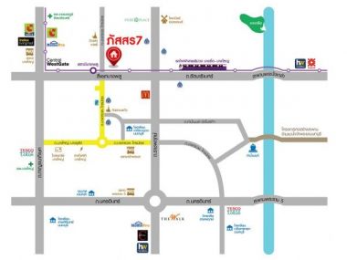 บ้านเดี่ยว ม.ภัสสร7 รัตนาธิเบศร์ ใกล้รถไฟฟ้า สถานีบางพลู