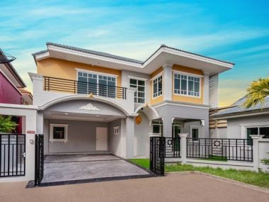 บ้านเดี่ยว ม.ปัญฐิญา1 พระราม5 เชื่อมต่อถนนหลายสาย ใกล้รถไฟฟ้า สถานีแยกติวานนท์